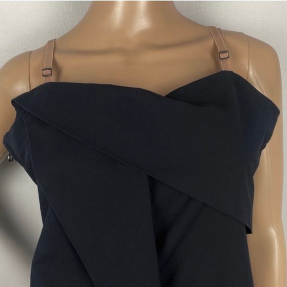 MARC BY MARC JACOBS REVOLVE BLACK DRAPE FRONT MINI DRESS - Picture 3 of 10